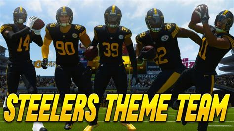 P - Power. . Steelers theme team madden 23
